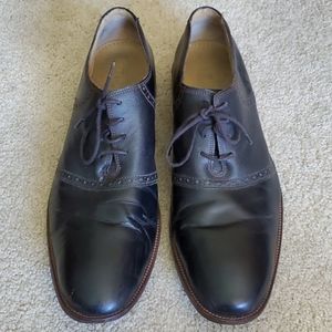 Cole Haan Williams Saddle Black Oxford